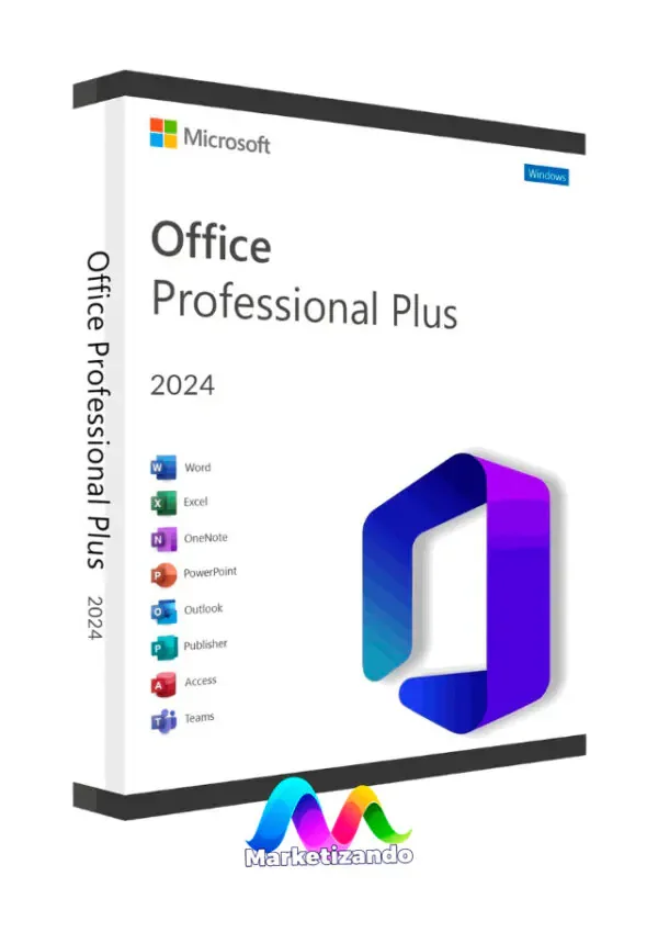 Microsoft Office Pro Plus 2024 - Marketizando