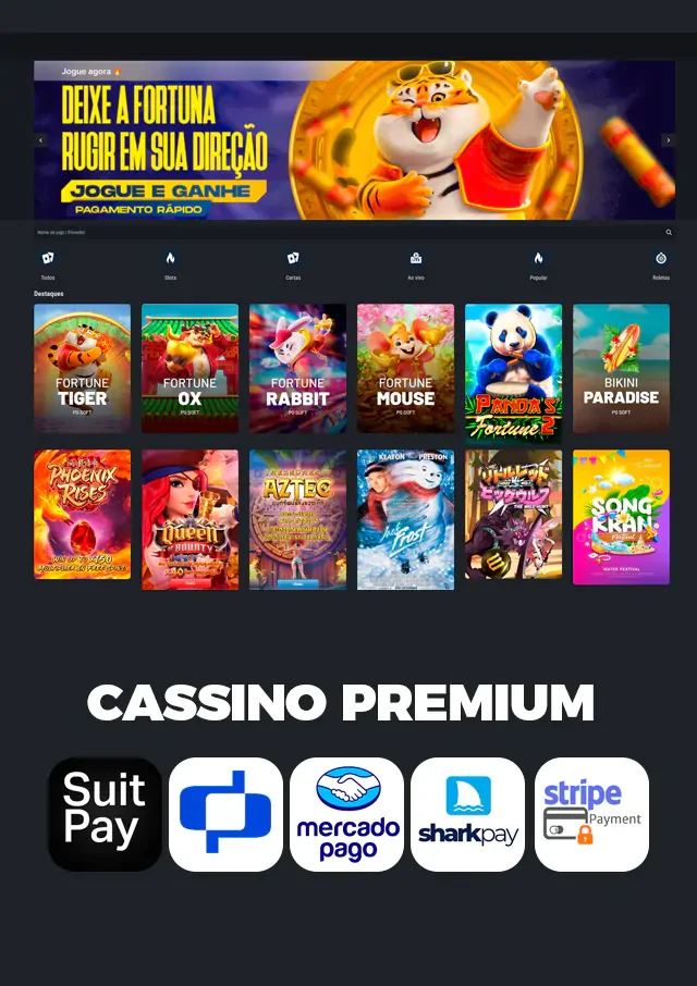 Cassino Online Premium – Melhor e Mais Completo Cassino do Mercado! - Marketizando